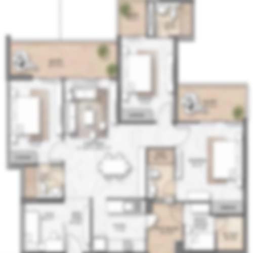 Penthouse floor plan